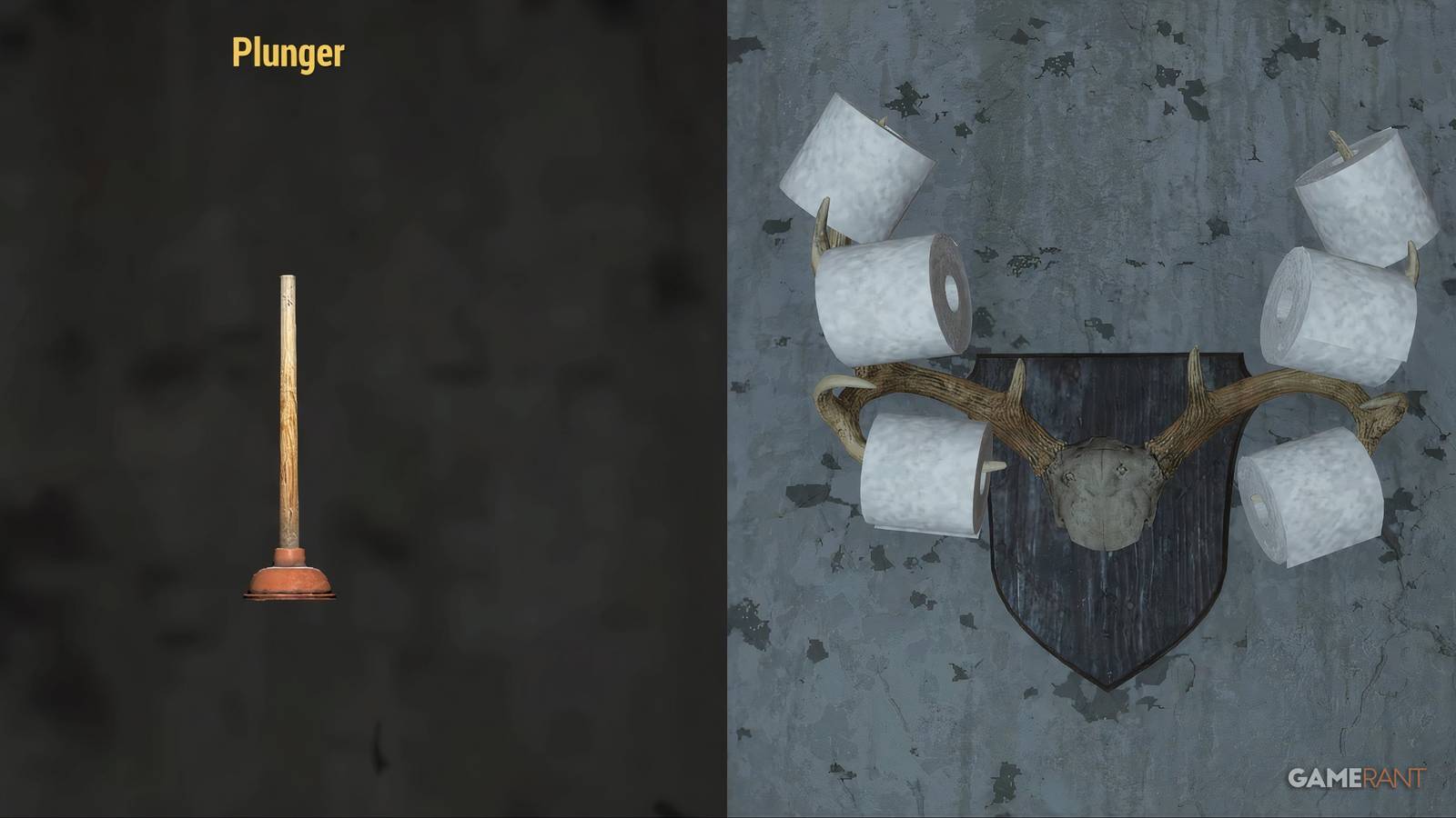 Plunger and Toilet Paper Locations in Fallout 76