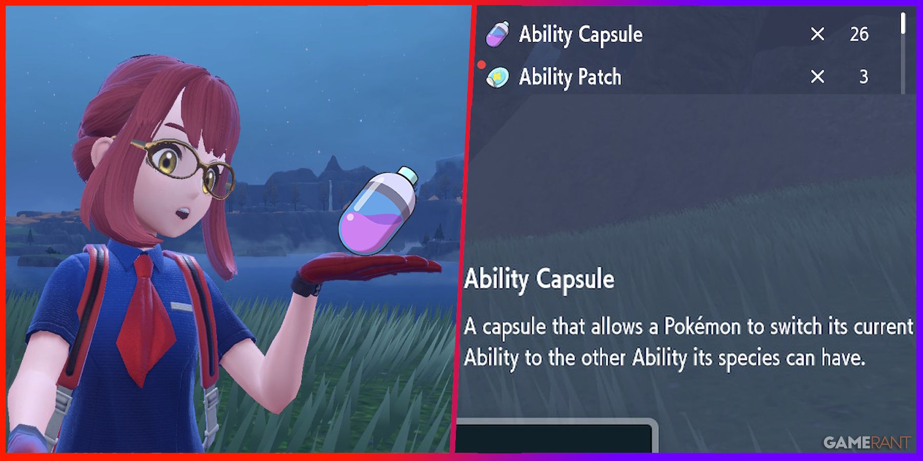 pokemon scarlet violet - how to get ability capsule feature image
