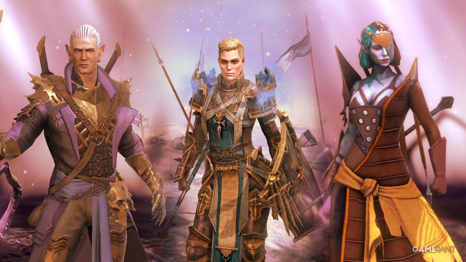 Raid Shadow Legends champions Kael, Athel, Spirithost