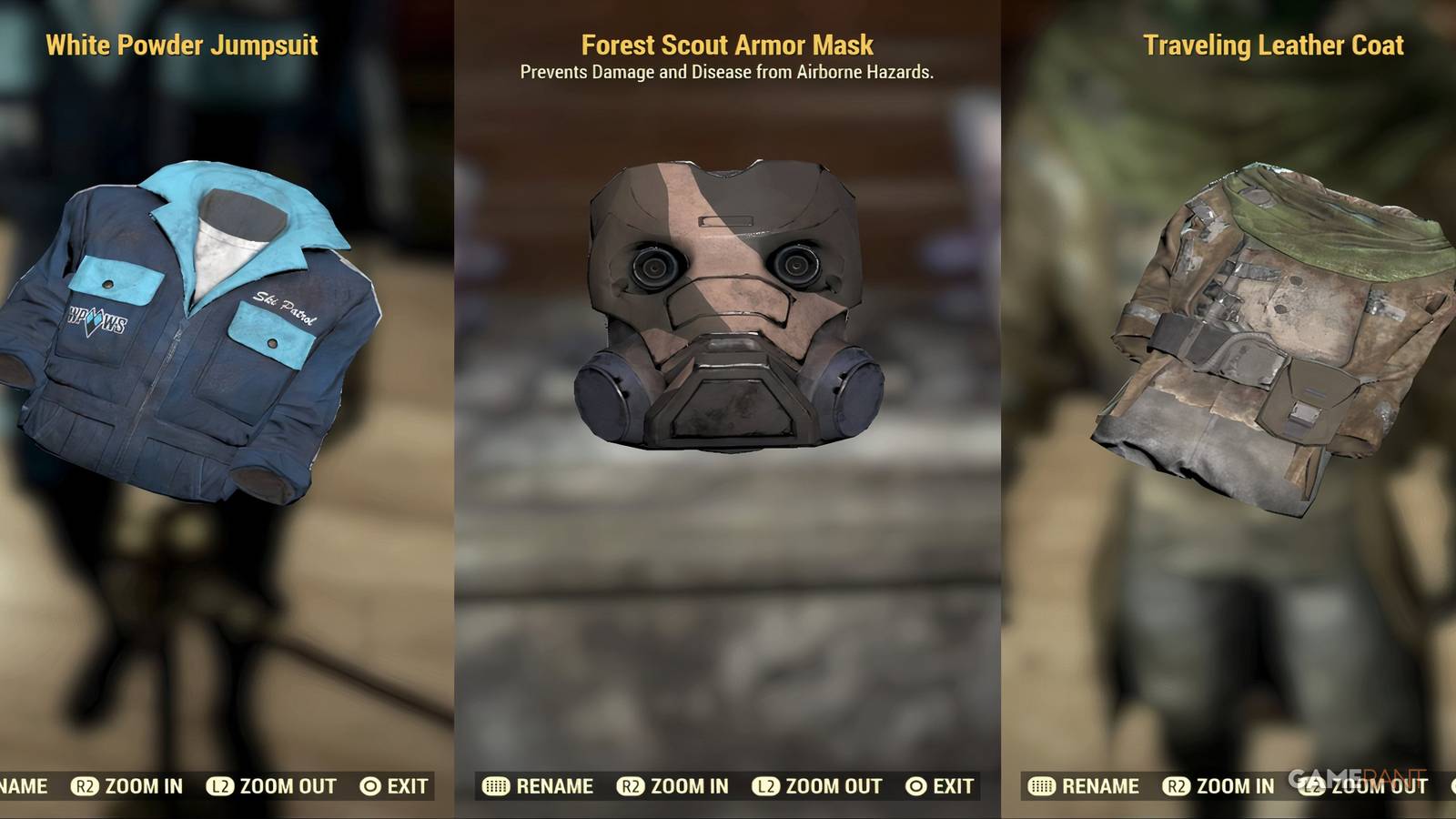 Rare Apparel in Fallout 76