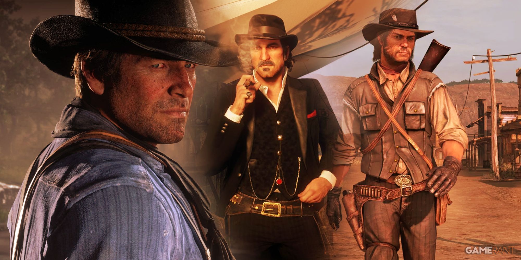 Red Dead Redemption Arthur Morgan, Dutch Van Der Linde, John Marston