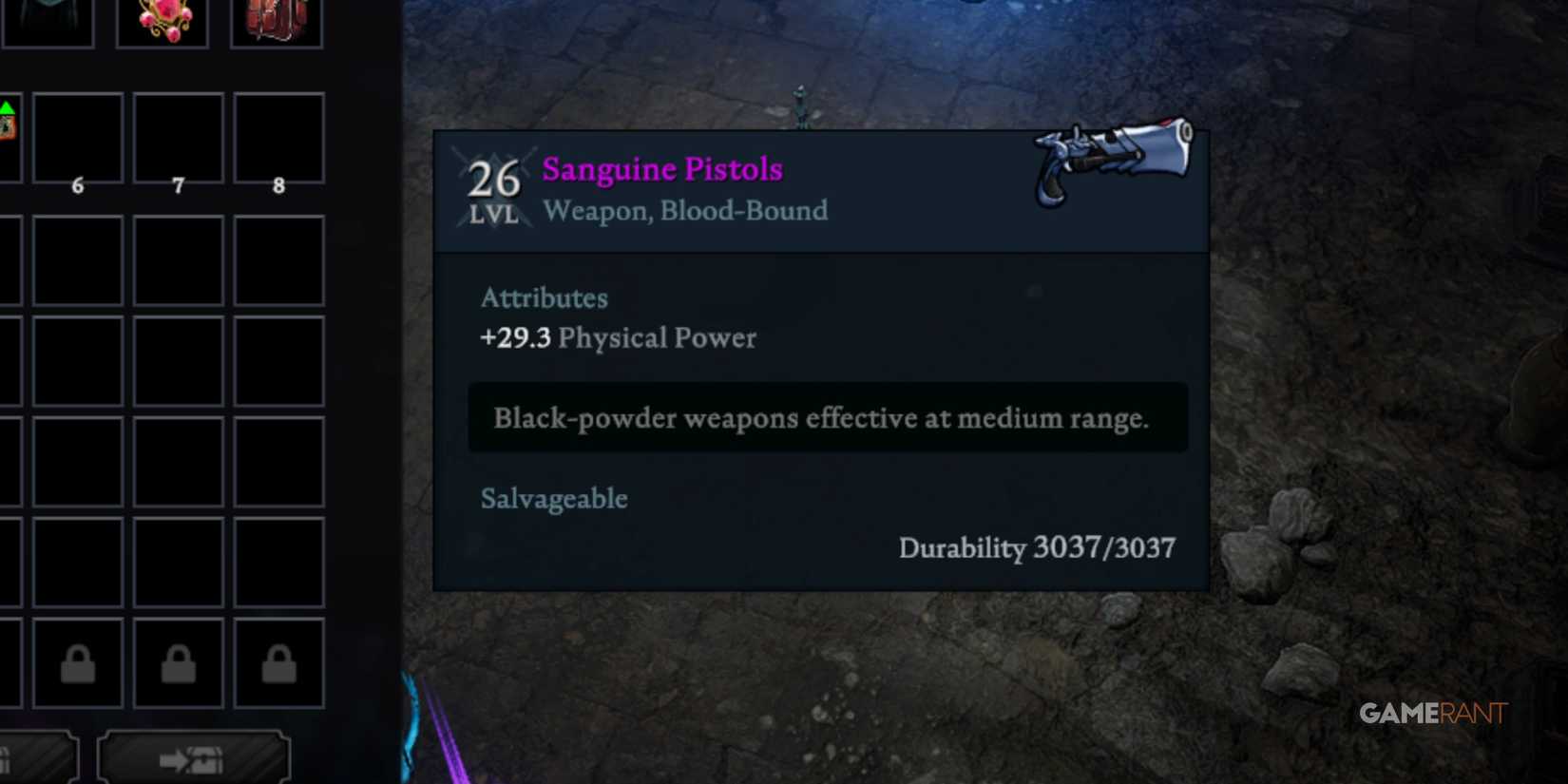 Sanguine Pistols In V Rising