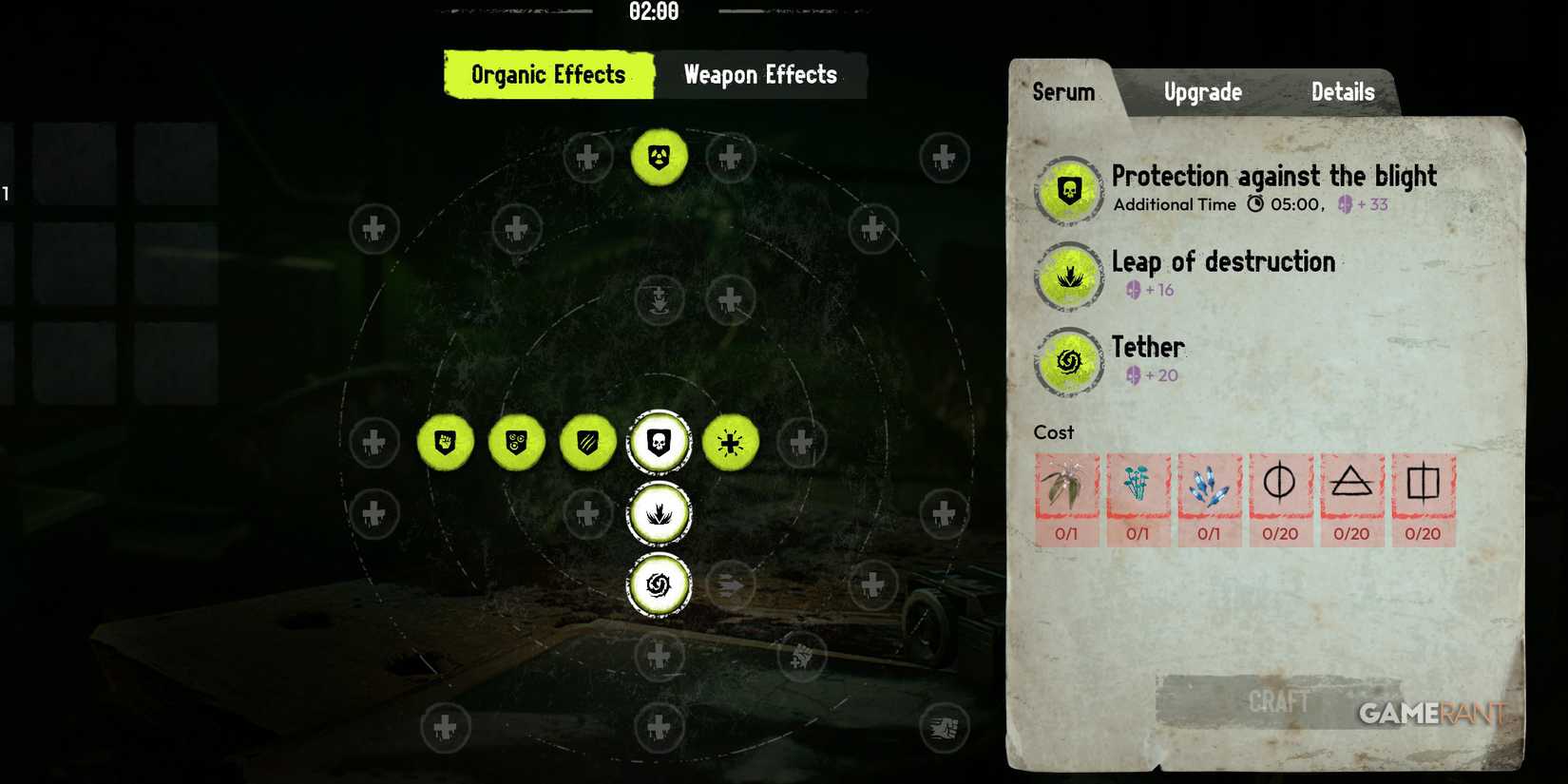 Serum Blight Leap and Tether Serum