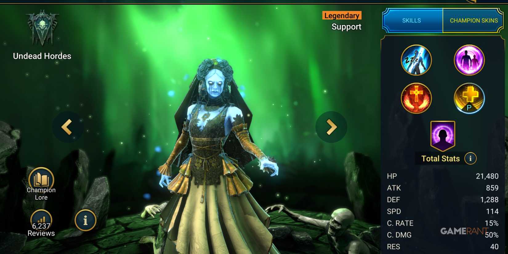 Siphi Legendary Champion In Raid Shadow Legends