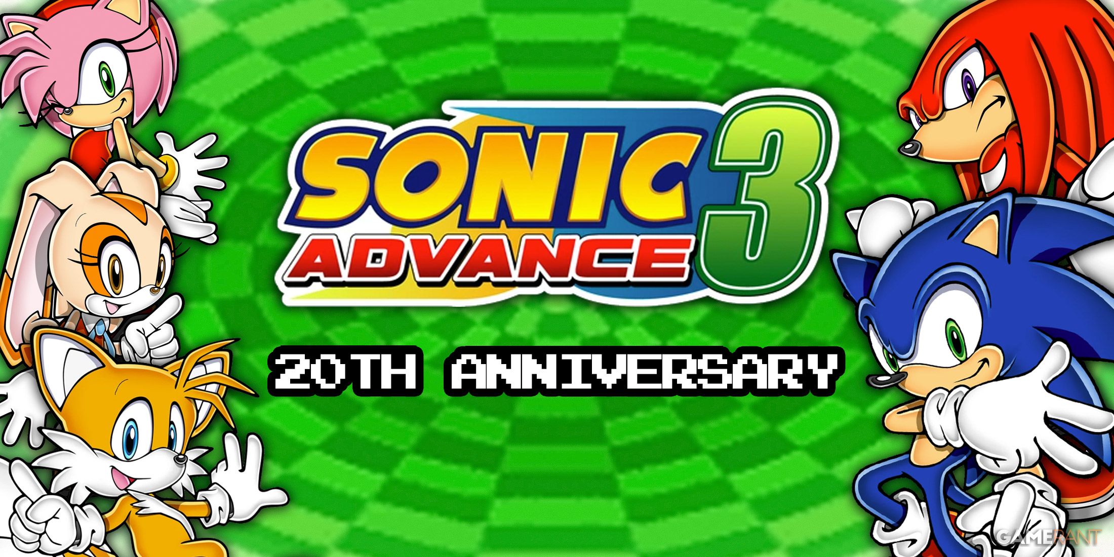 Sonic Advance 3 20th Anniversary Main