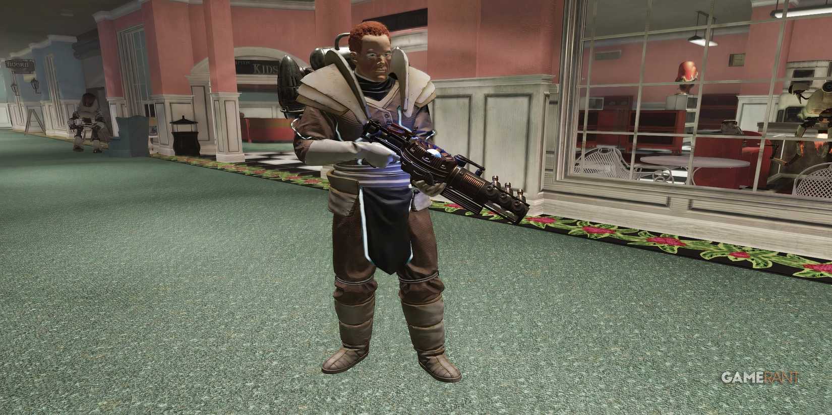 Standing With A Tesla Rifle in Fallout 76