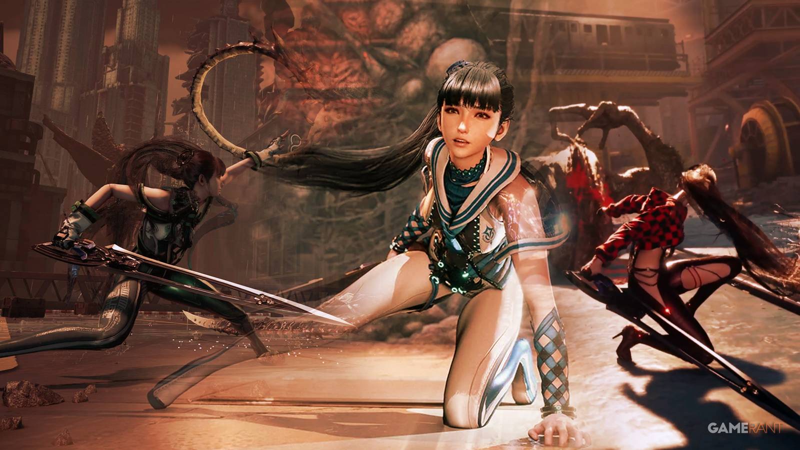 Stellar Blade combat gameplay