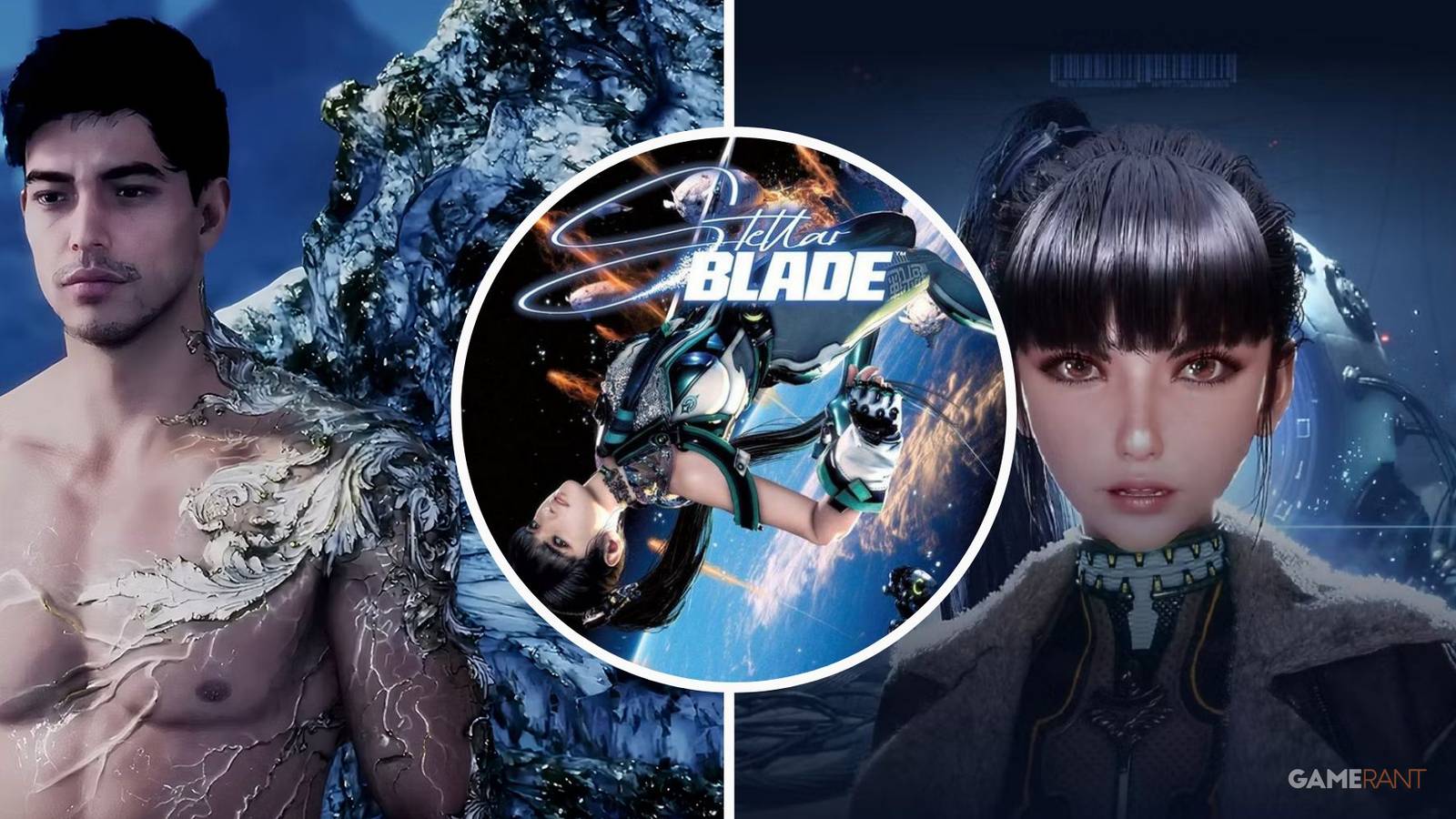 Stellar Blade - Adam and Eve Split Image
