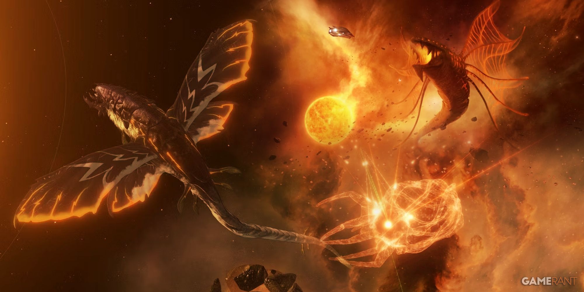 Stellaris Guardians Voidspawn, Ether Drake, Stellar Devourer