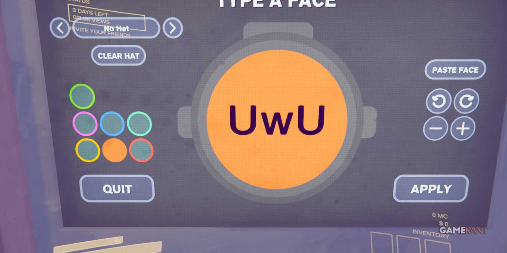 Sweet Face in Content Warning