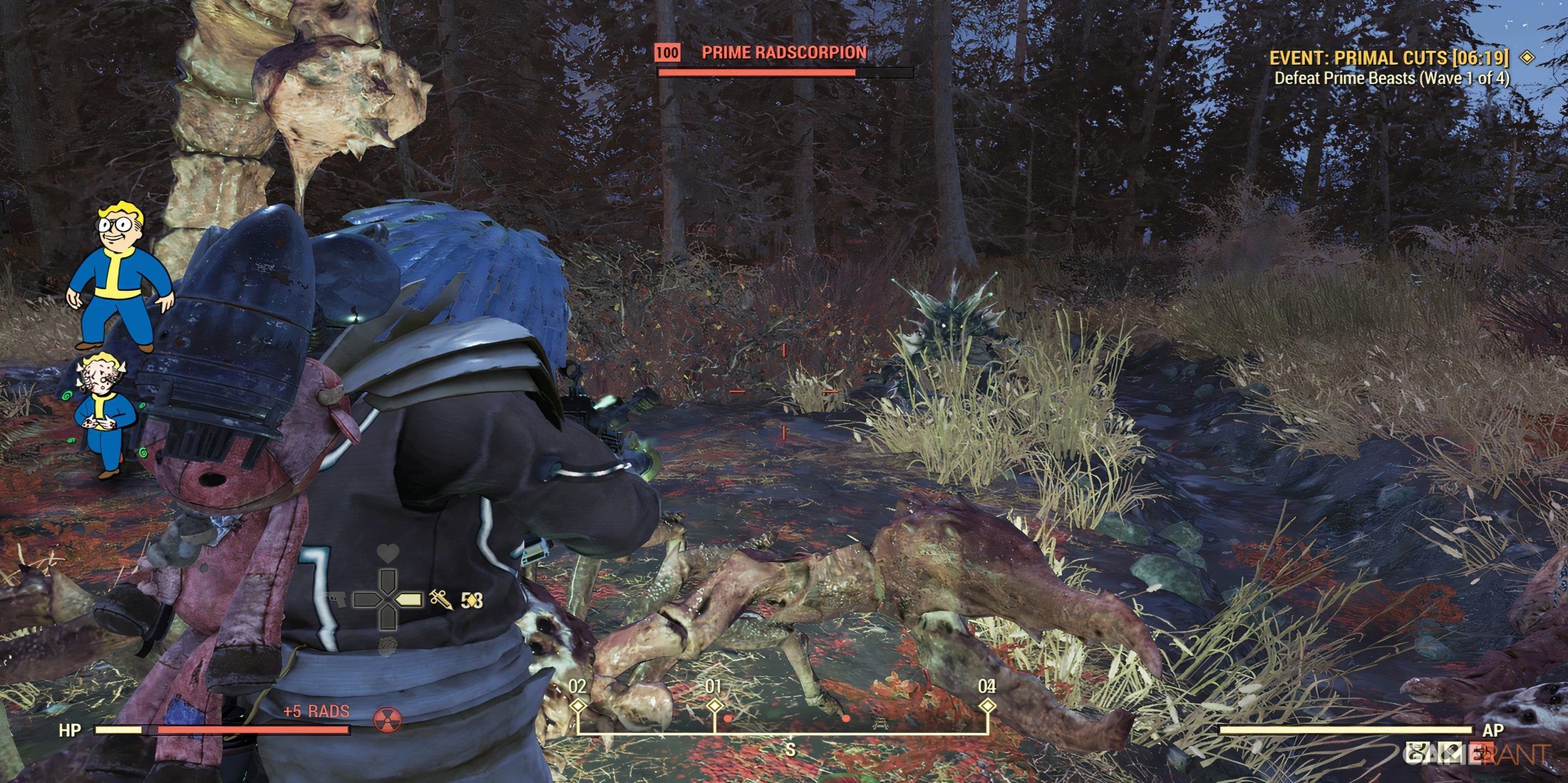 Using A Bloodied Build in Fallout 76