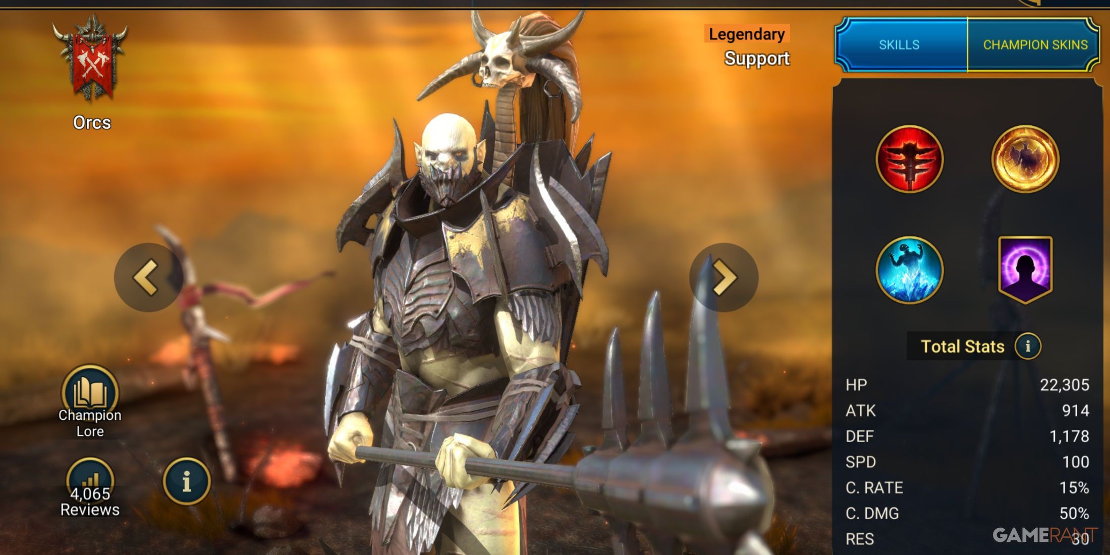 Warlord Legendary Champion In Raid Shadow Legends