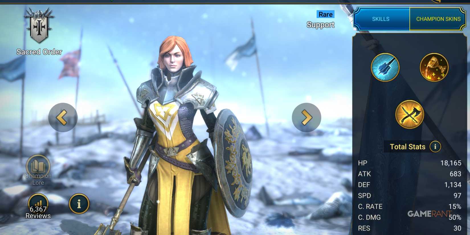 Warpriest Champion In Raid Shadow Legends