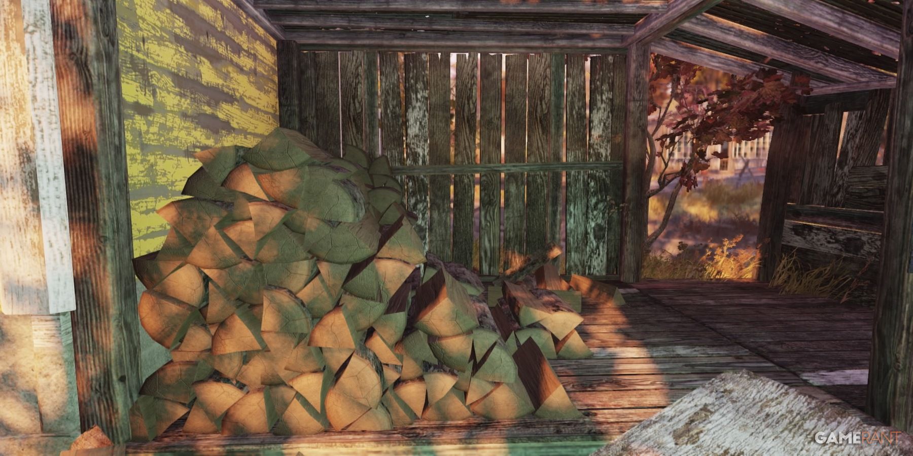 Wood Piles in Fallout 76