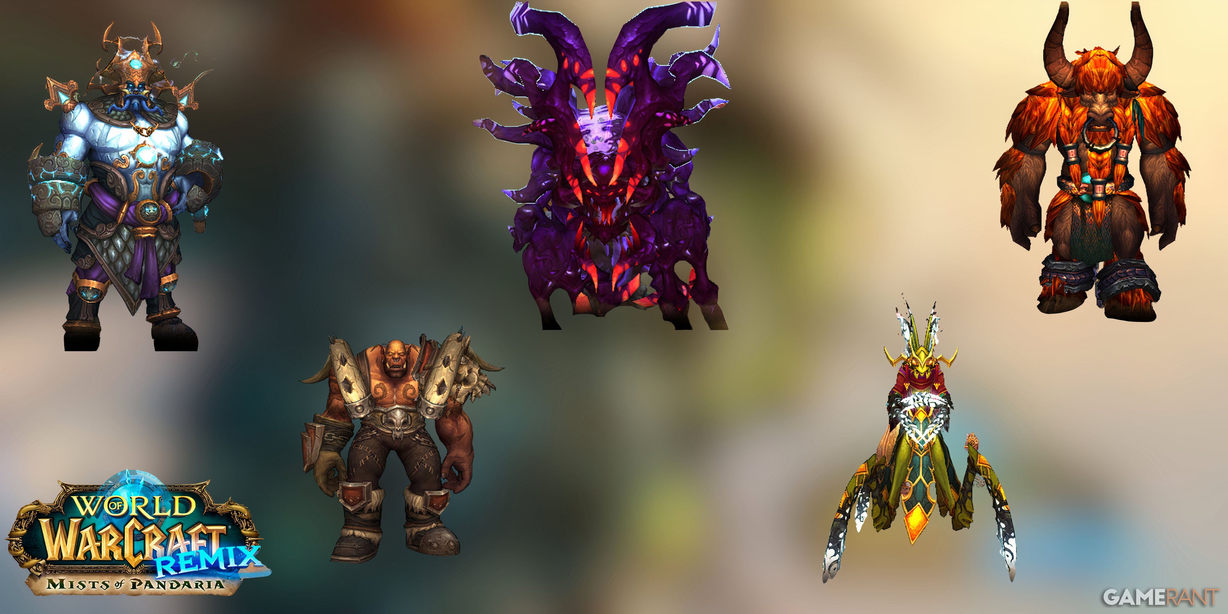 WoW MoP Raid Bosses