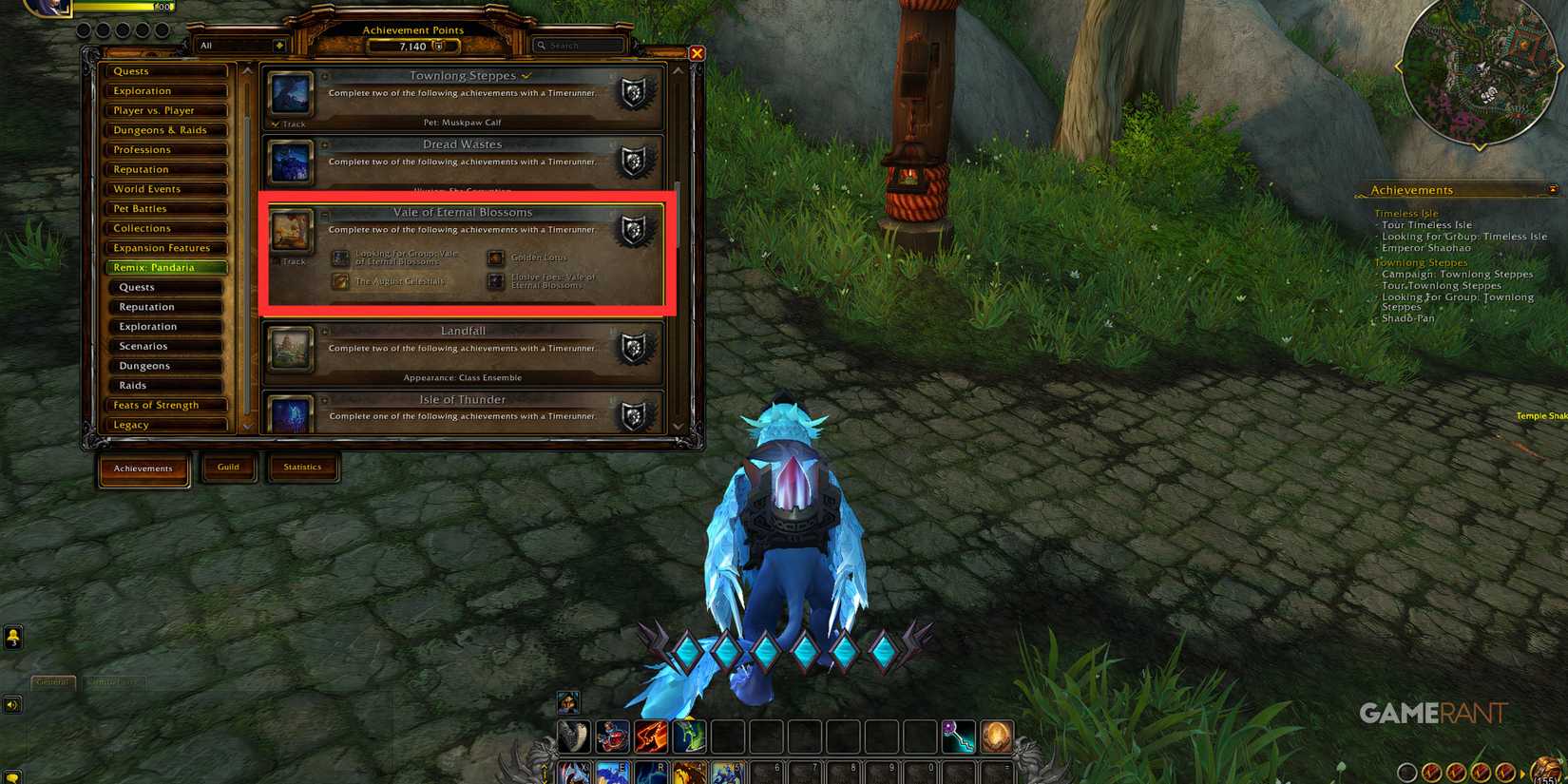 WoW MoP Remix - August Celestial Achievement