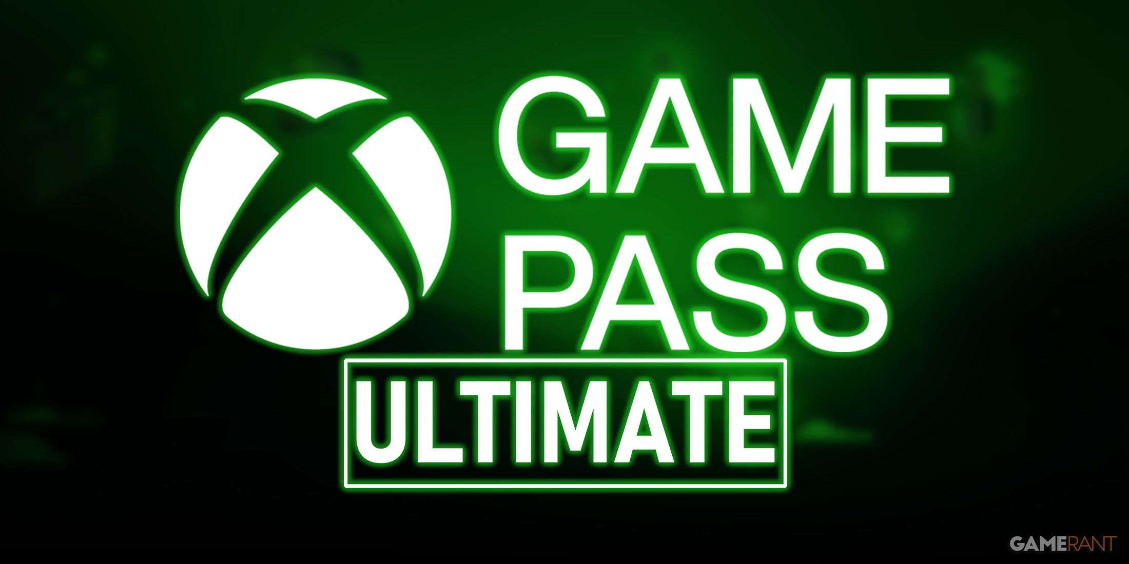 Xbox Game Pass Ultimate on blurred treasure chest key art