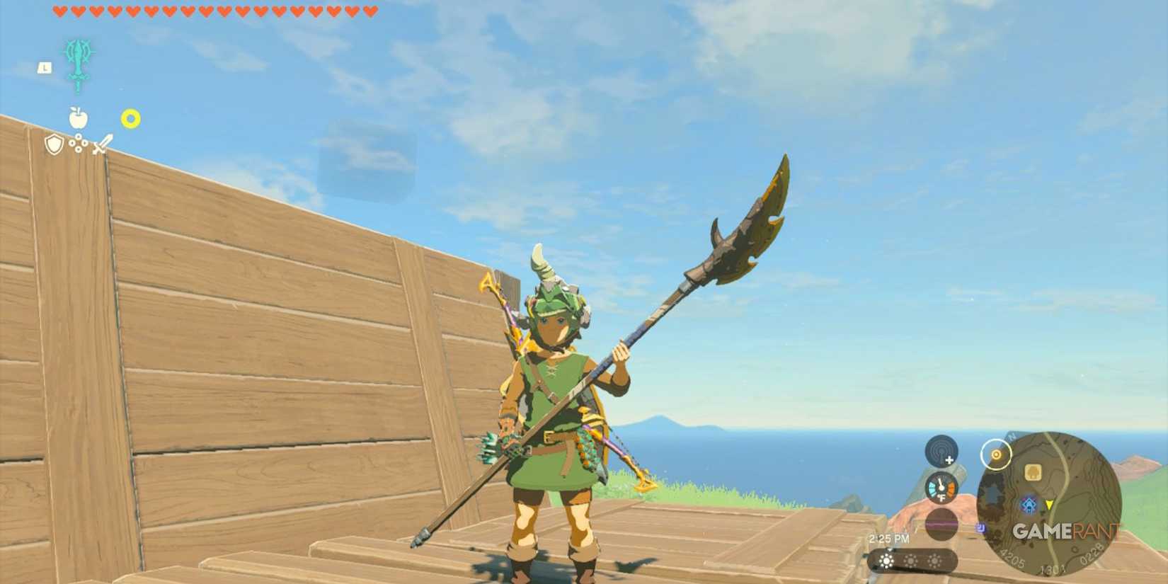Zelda Tears of the Kingdom - Link with Lizalfos Mask