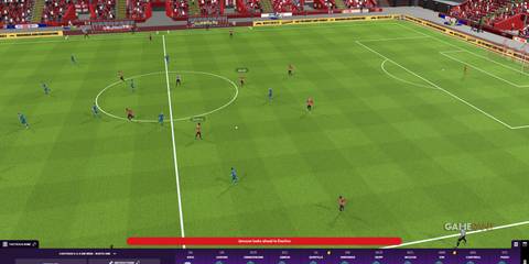 3D Match Engine in Football Manager 2021