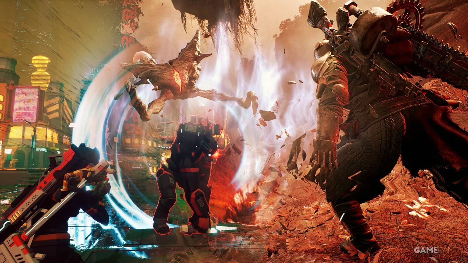 Indie Third-Person Shooter Games ArcRunner, Remnant 2