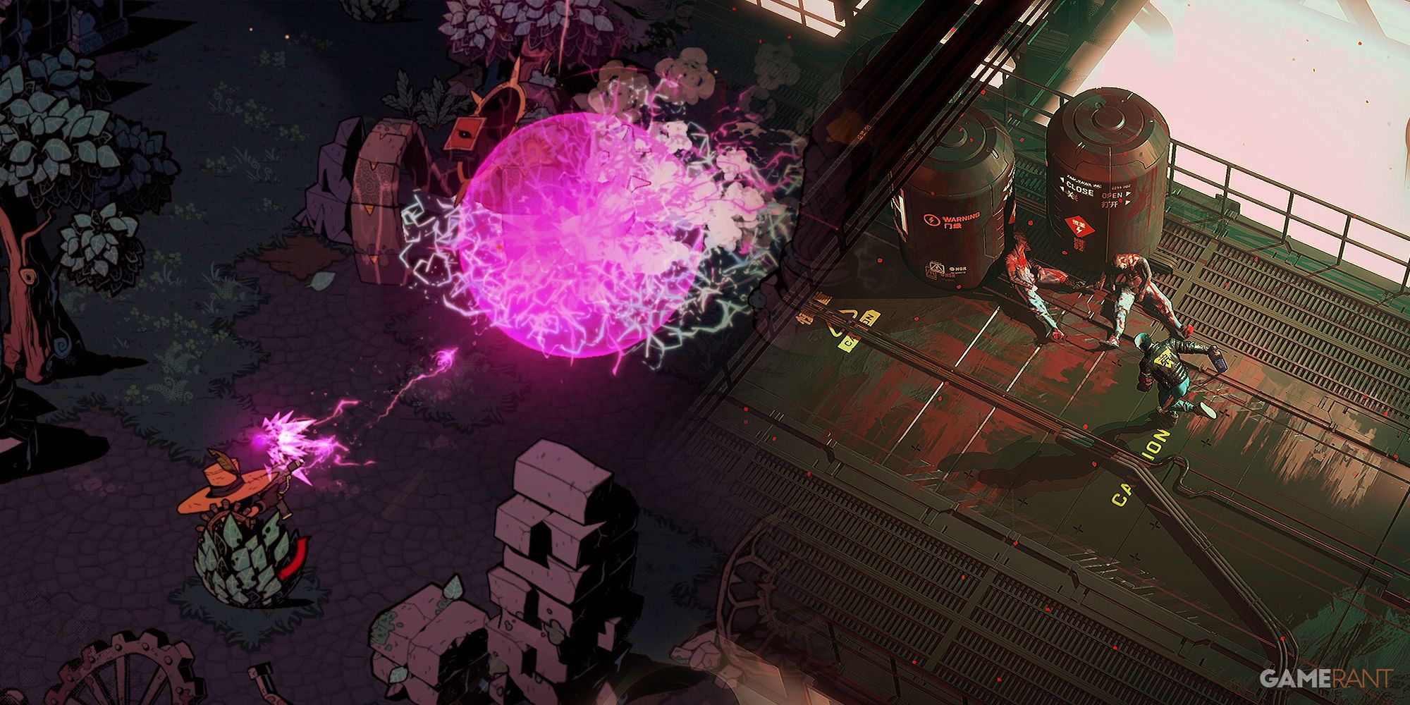 Isometric Shooter Games Wizard With A Gun, Ruiner