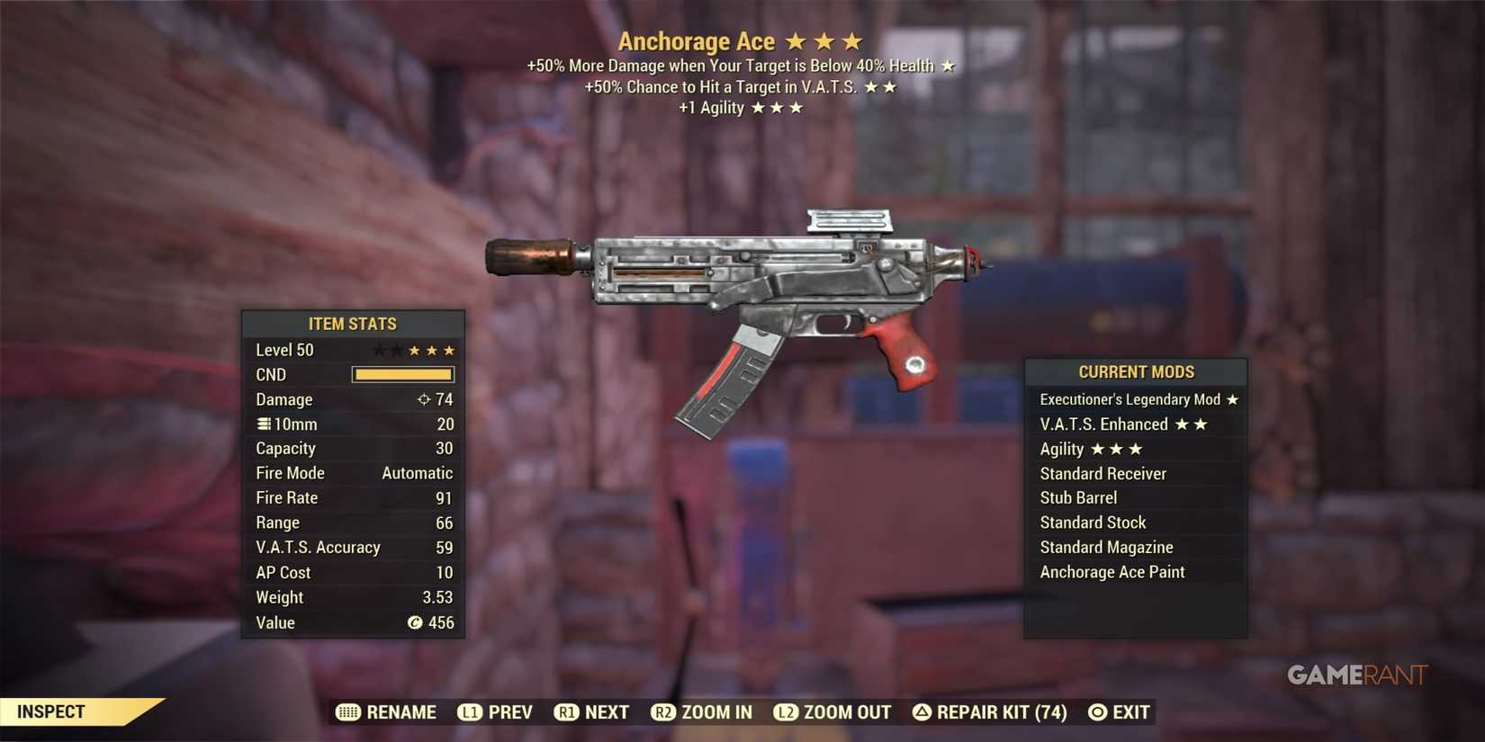 Anchorage Ace in Fallout 76