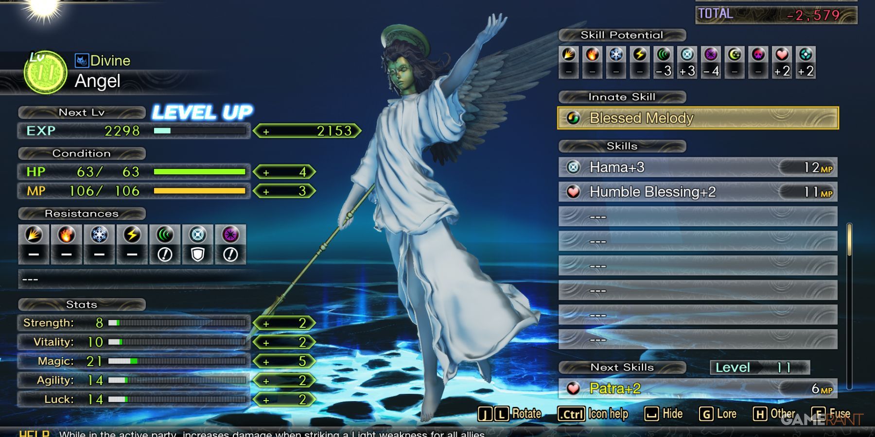 Angel in Shin Megami Tensei 5 Vengeance