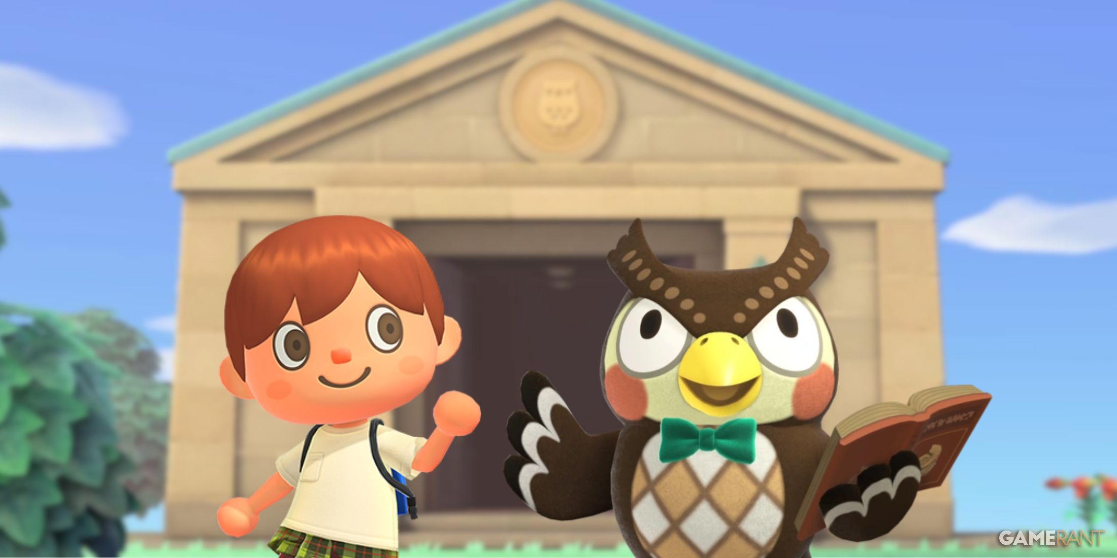 Animal Crossing Blathers and Character