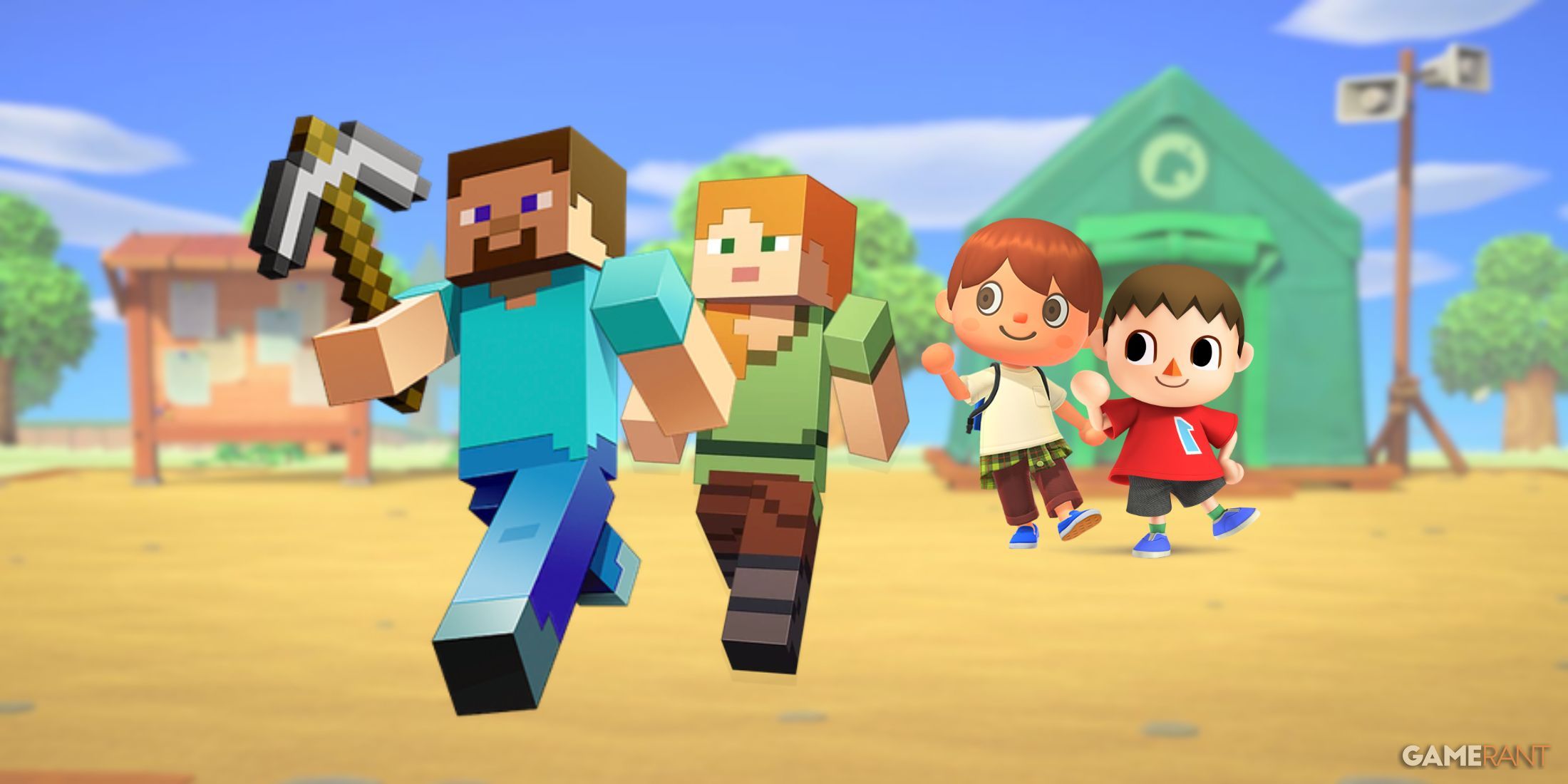 Animal Crossing Steve Alex and Villagers-1