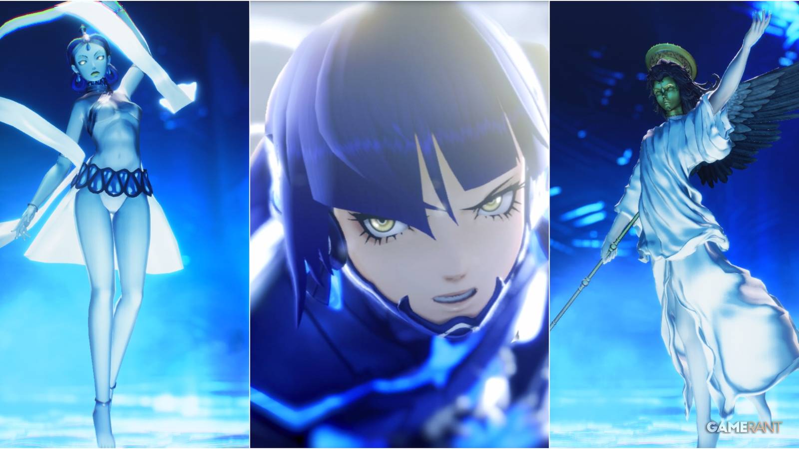 Apsaras Nahobino and Angel in Shin Megami Tensei 5 Vengeance