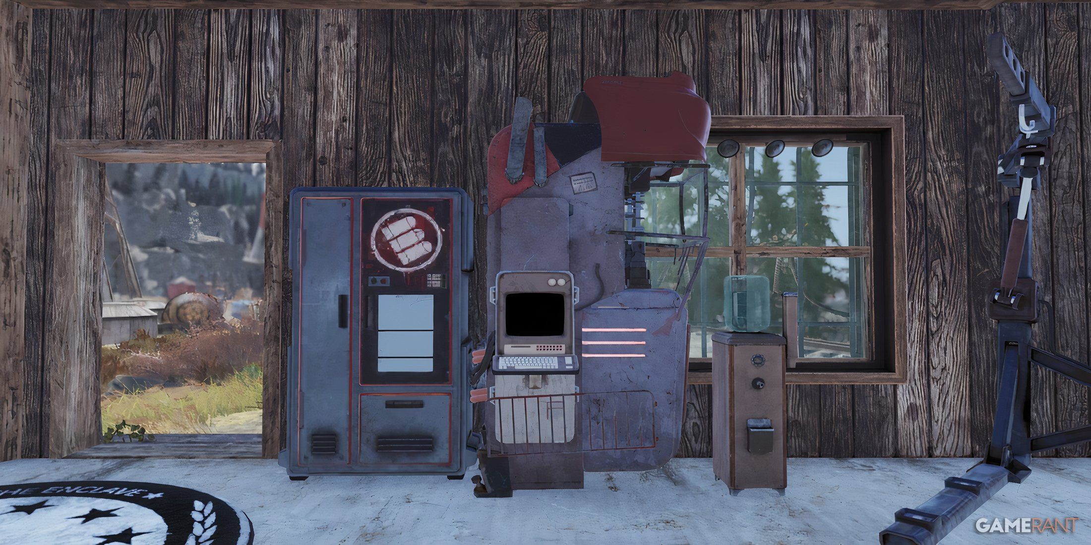 Armco Ammo Machine and Ammo Storage Box in Fallout 76