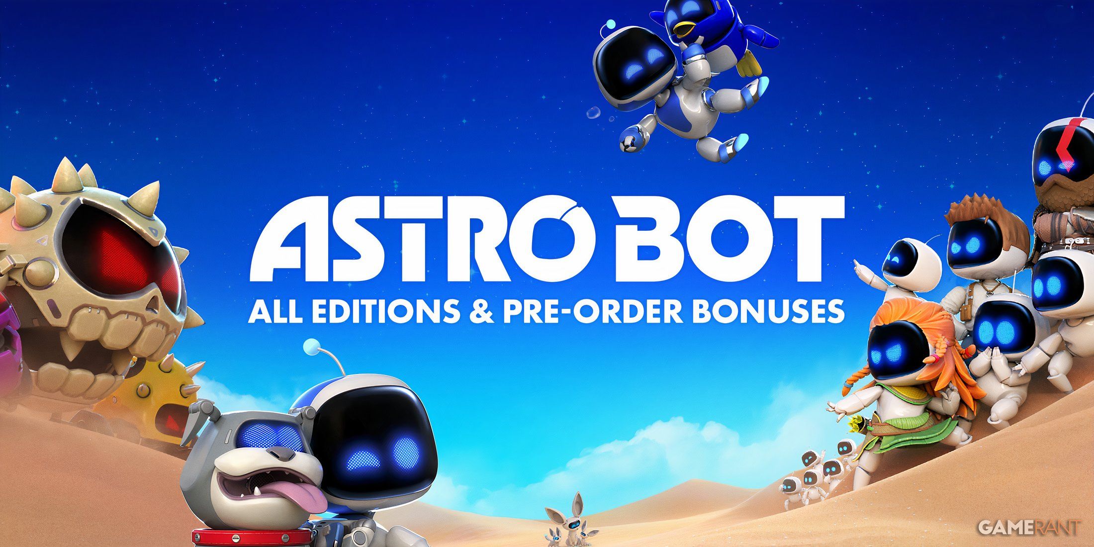 Astro Bot Preorder Bonuses and Editions