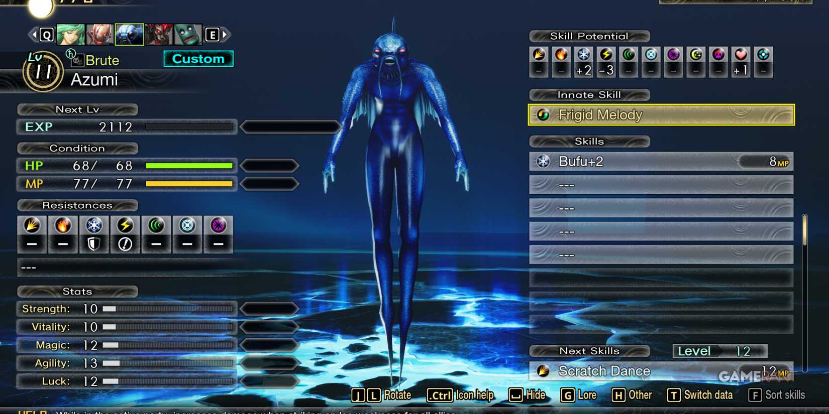 Azumi in Shin Megami Tensei 5 Vengeance-1