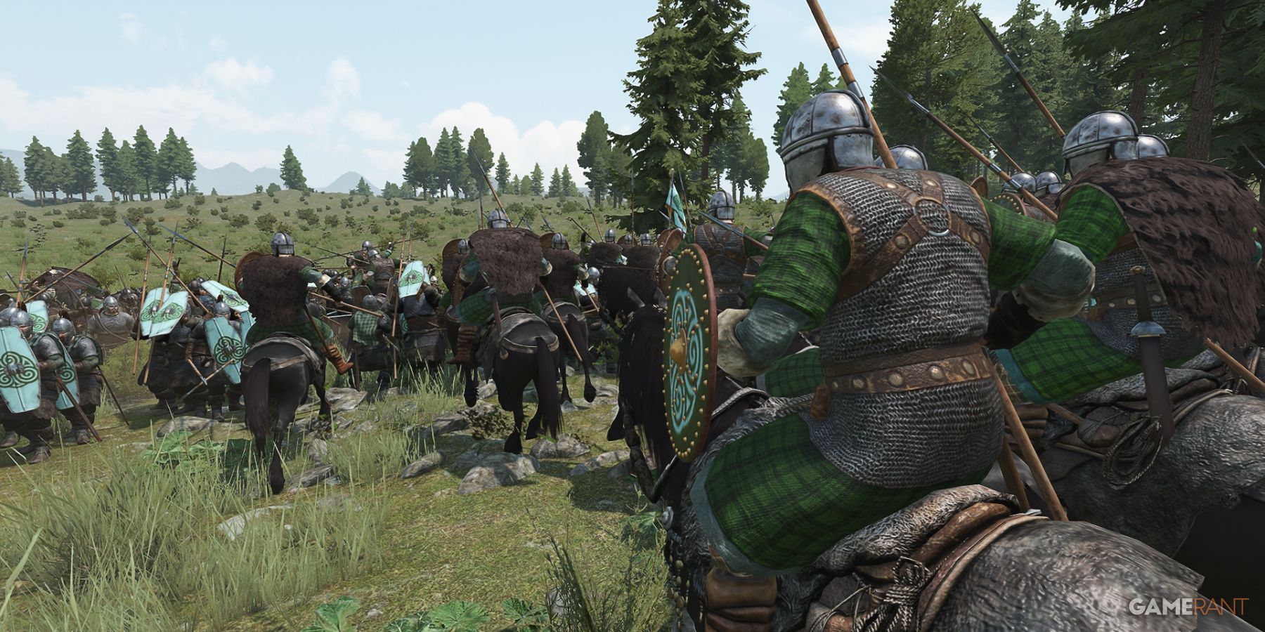 Battlefield in Mound and Blade Bannerlord