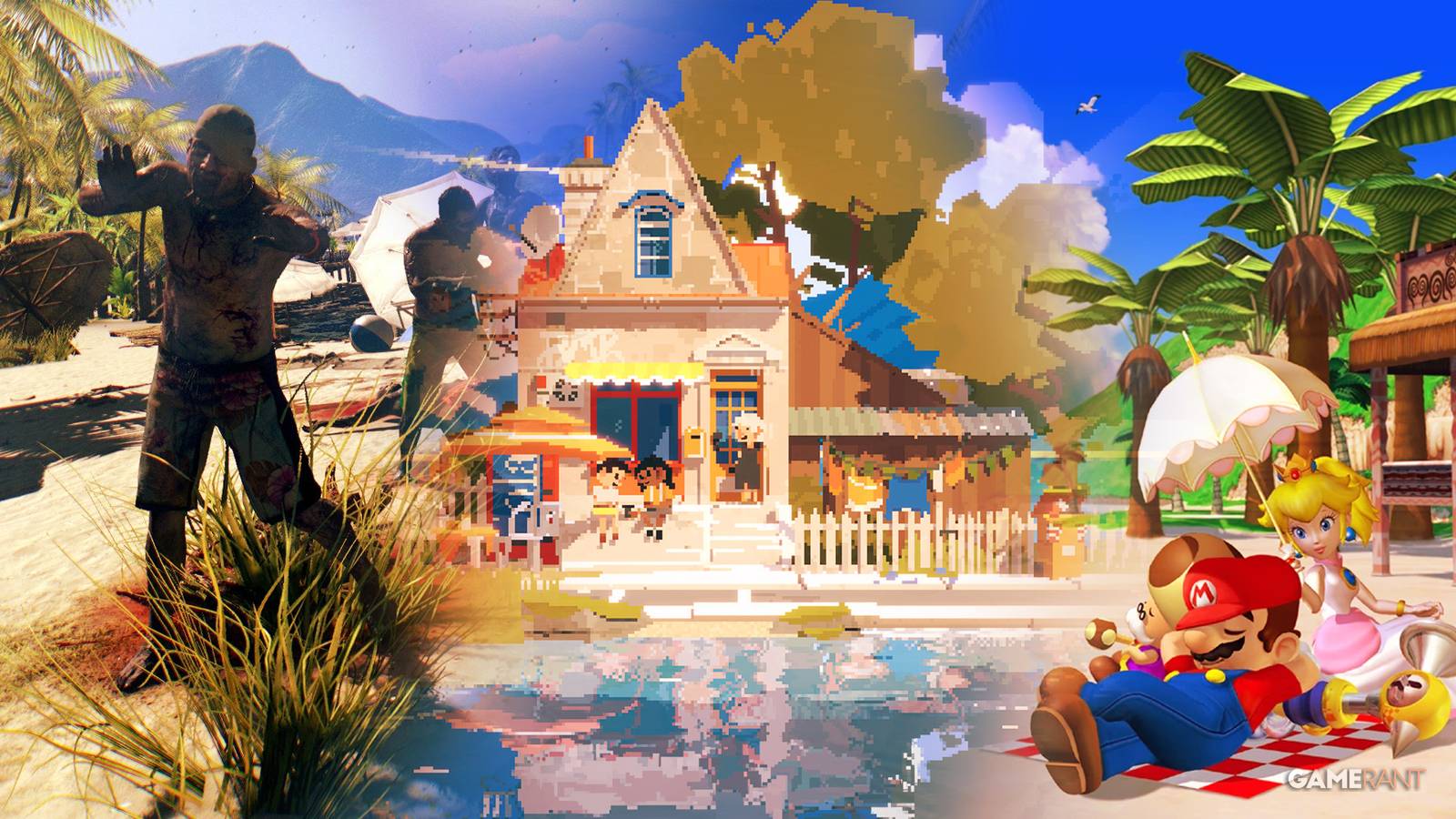 Summer games Dead Island, SUMMERHOUSE, Super Mario Sunshine