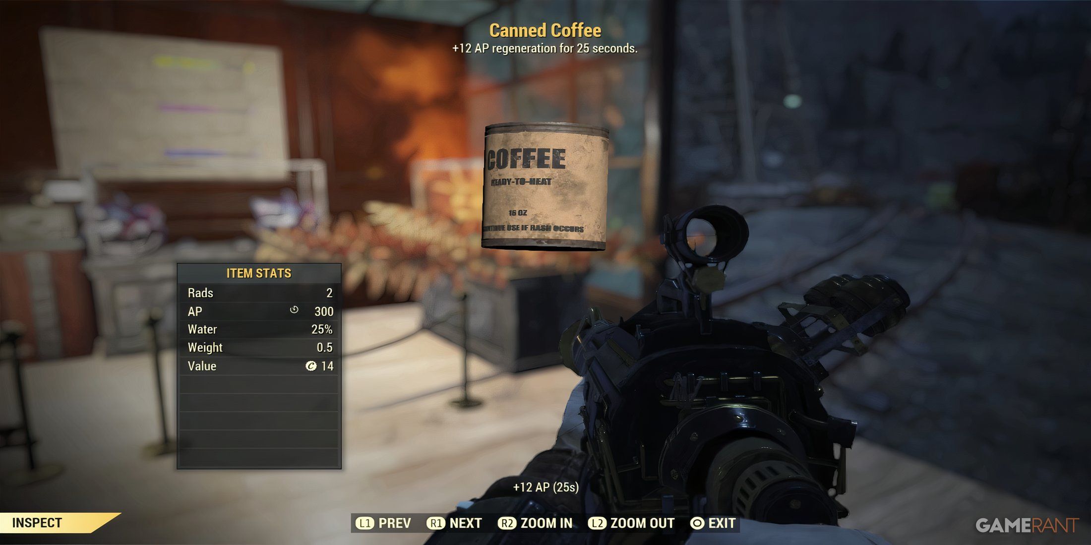 Canned Coffee in Fallout 76