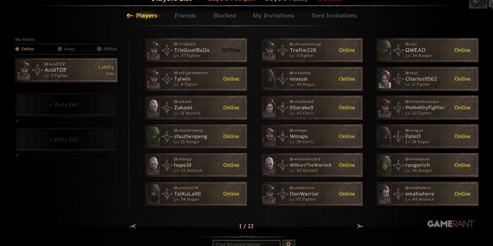 Check Out Players In The Lobby In Dark And Darker