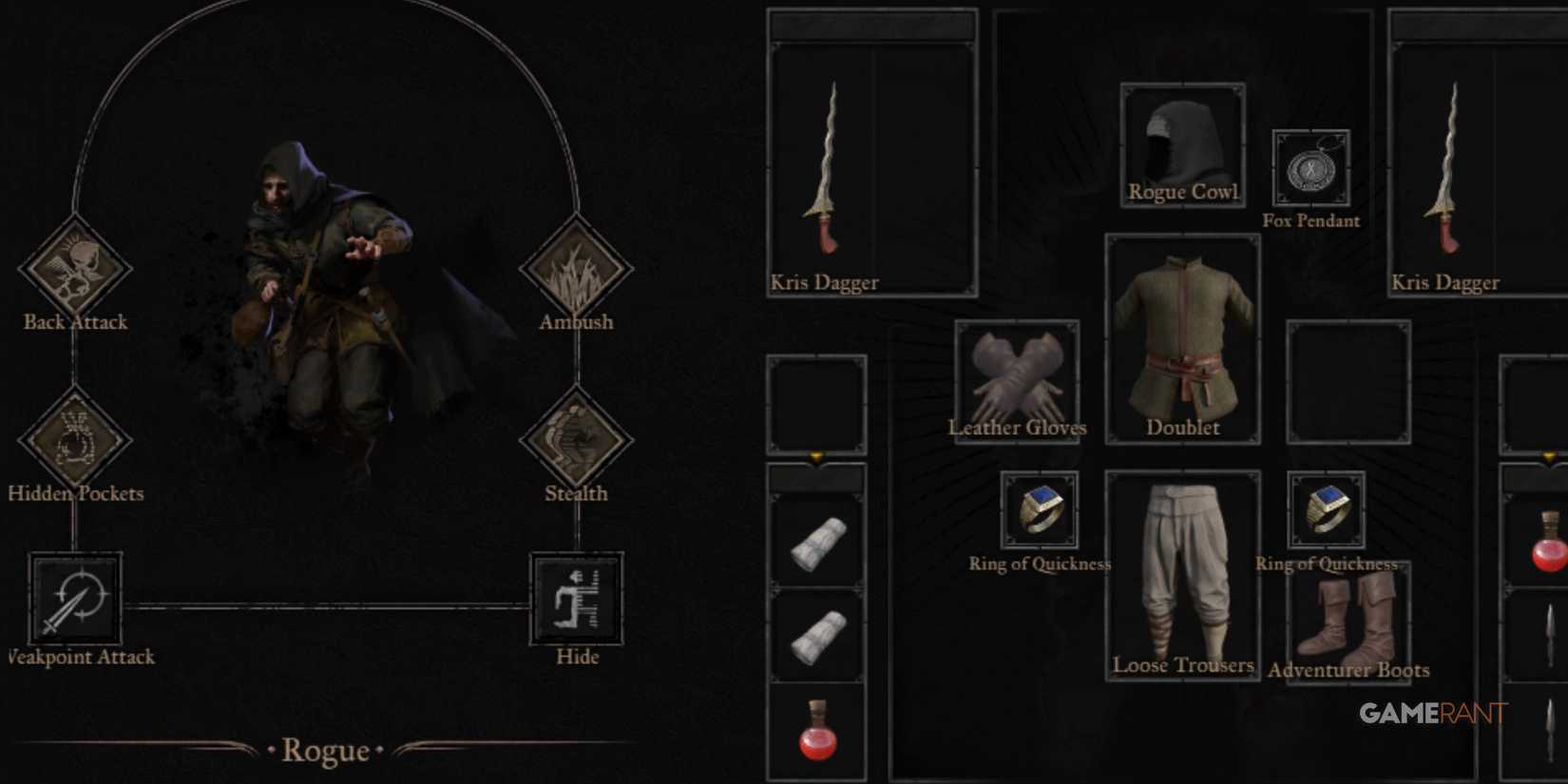 Classic Stealth Rogue Build In Dark And Darker