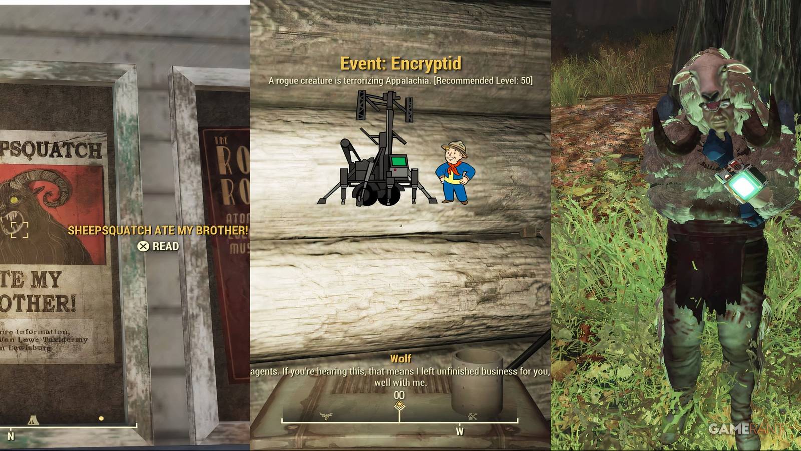 Completing Encryptid in Fallout 76