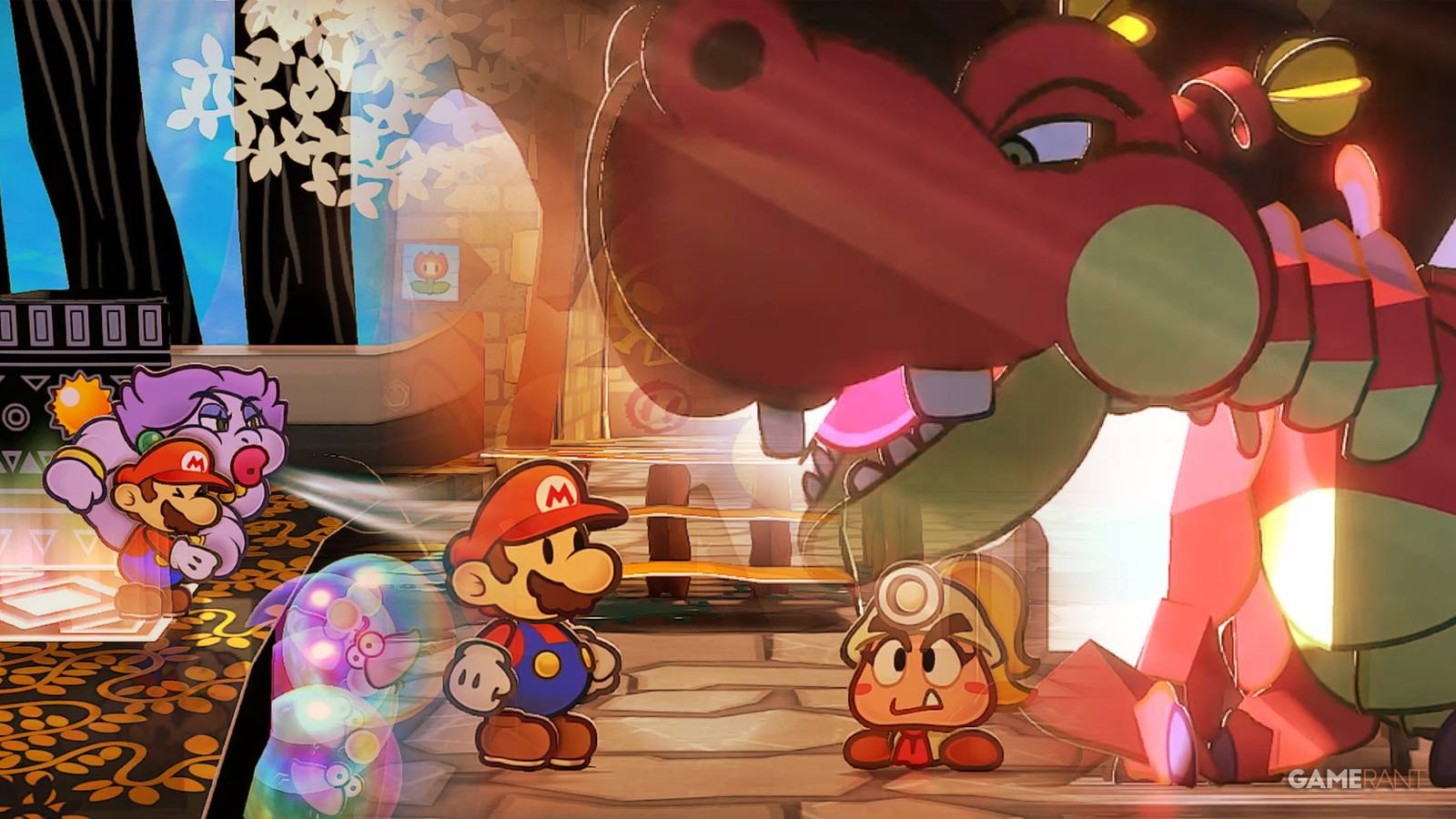 Paper Mario: The Thousand-Year Door gameplay