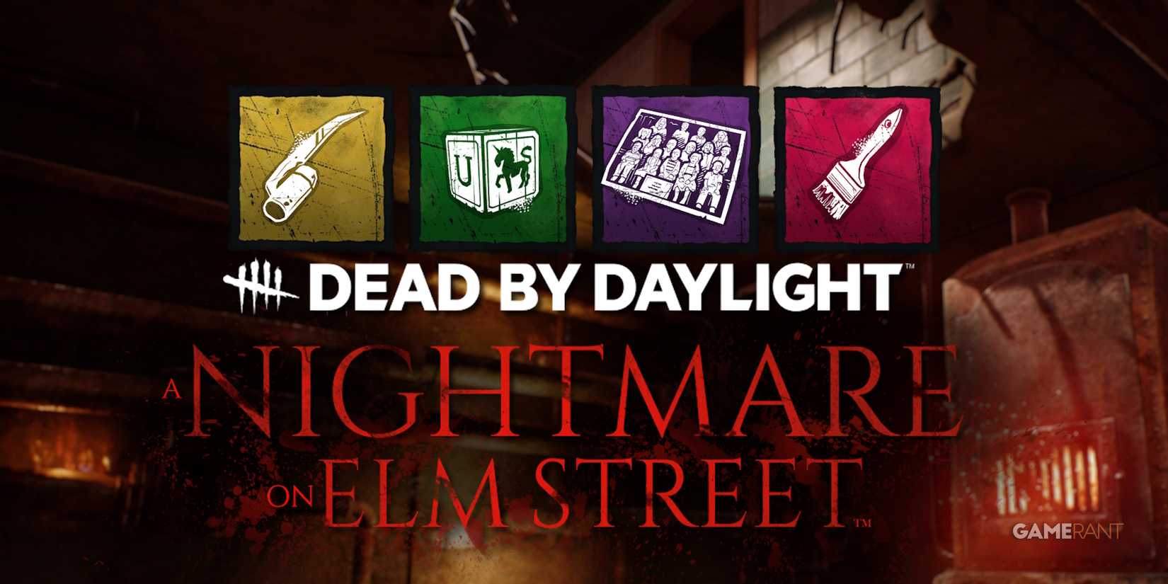 dead by daylight a nightmare on elm street logo best addons