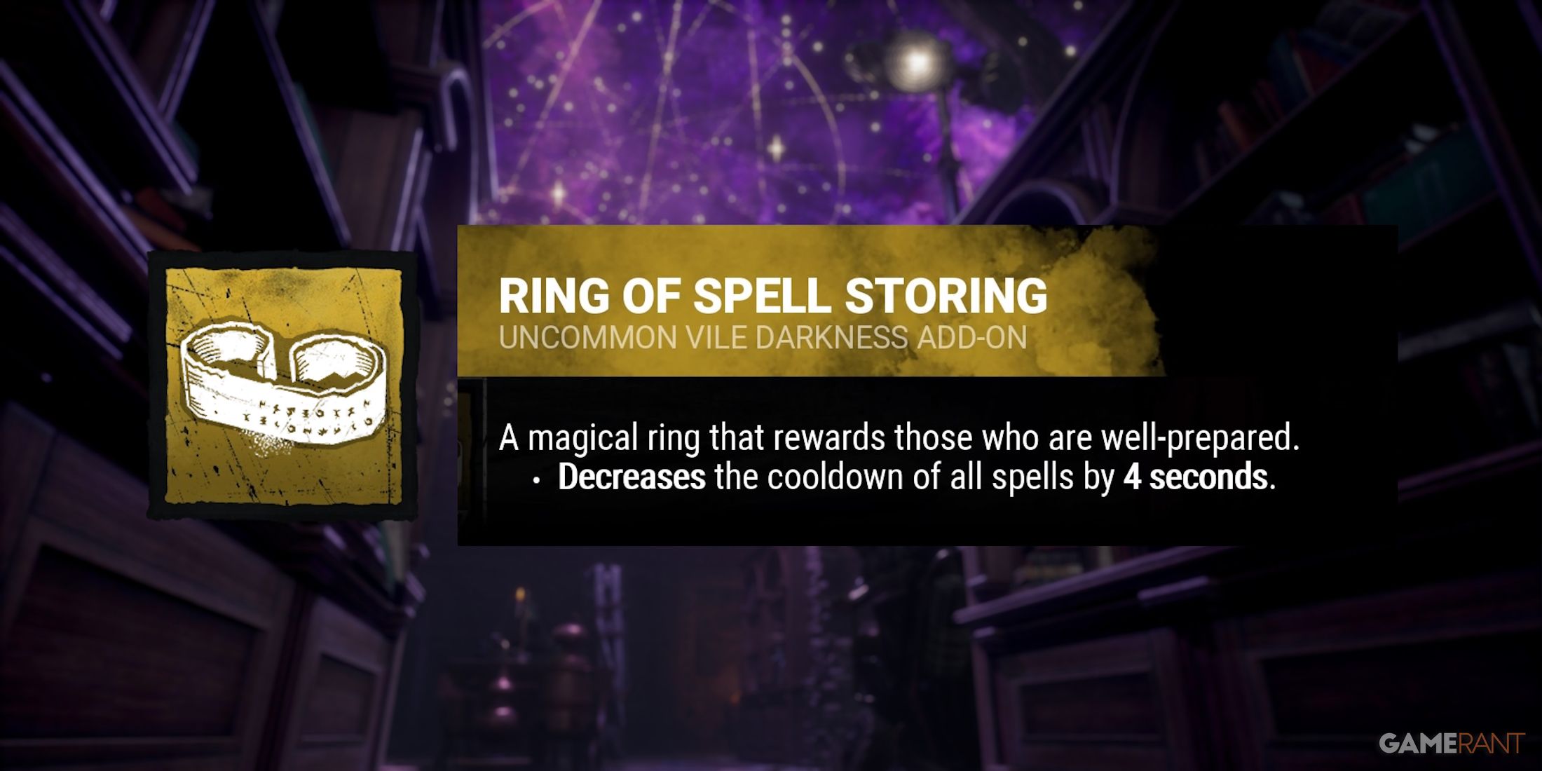 Dead by Daylight: The Lich Ring for Spell Storage – Add-on