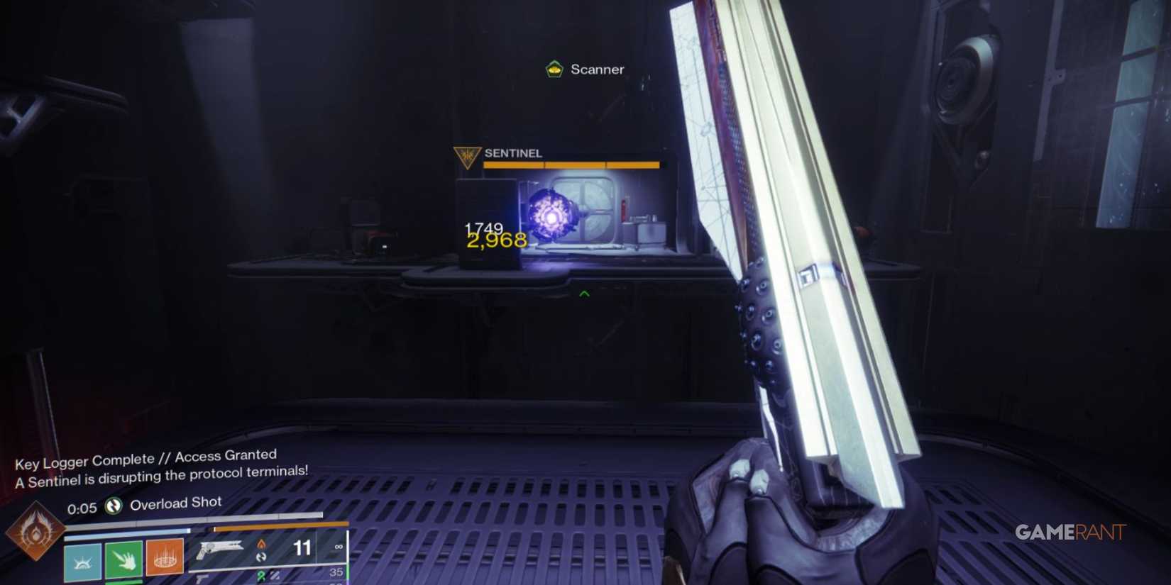 Destiny 2 Seraph Shield Sentinel Disrupting Protocol Terminals