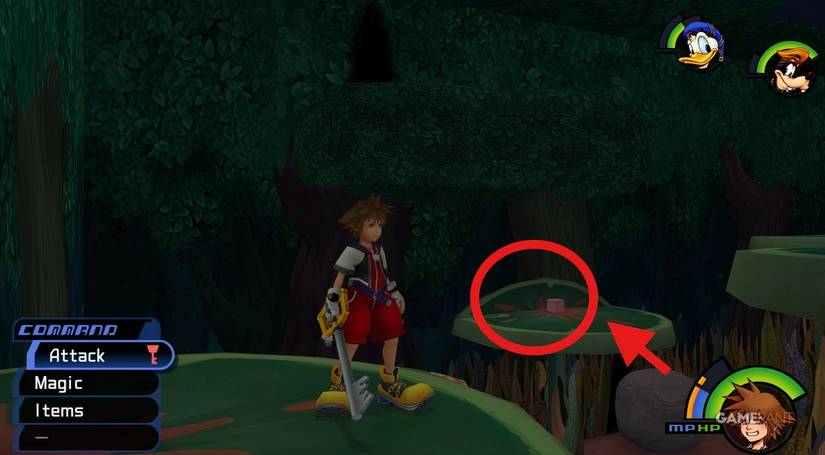 evidence 2 wonderland kh1 location