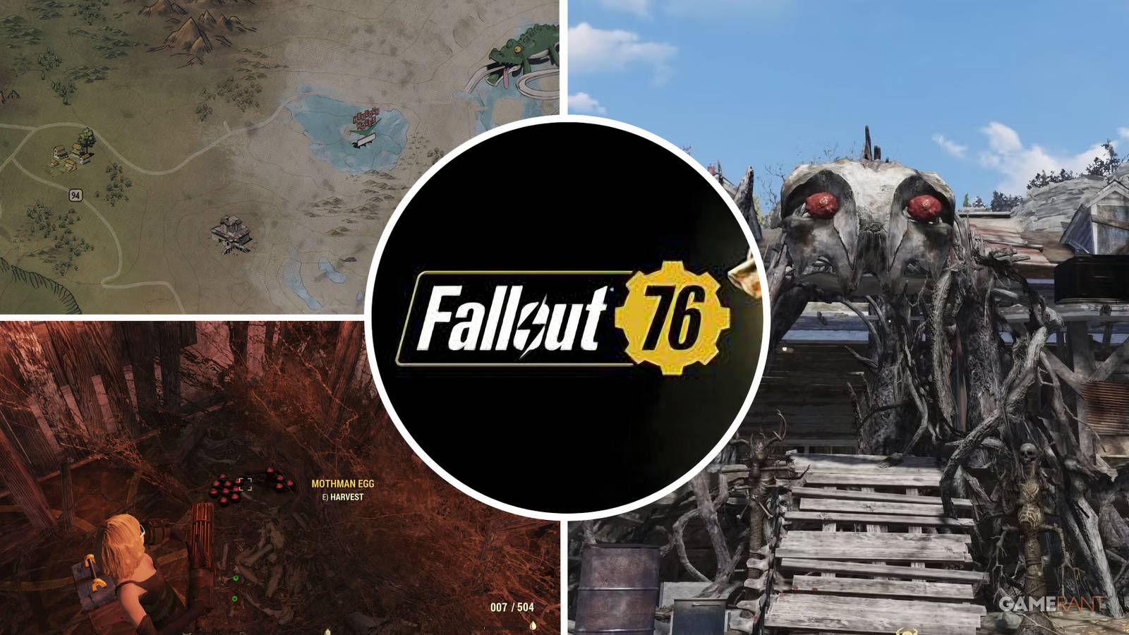 Fallout 76 - Clancy Manor Split Images