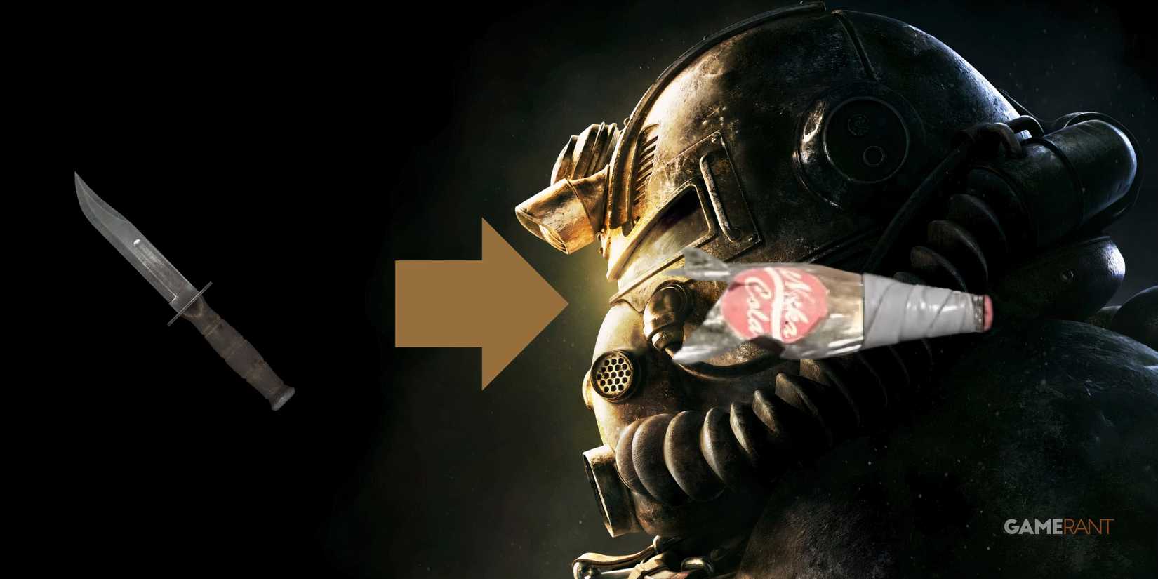 Fallout 76 - Combat Knife to Nuka Shank Knife