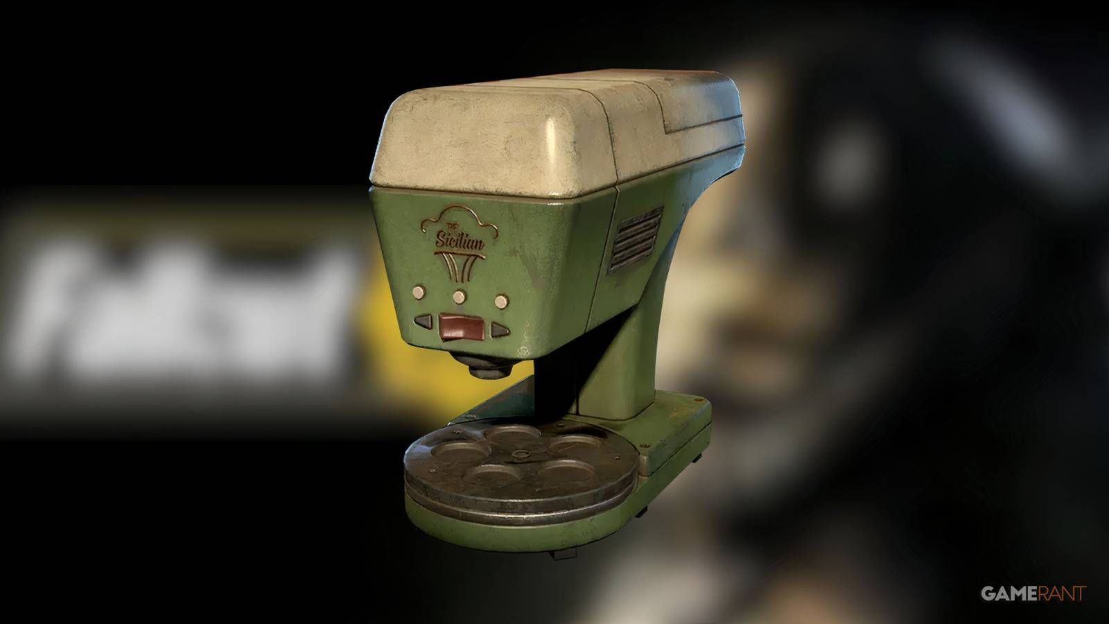Fallout 76 - Company Tea Machine