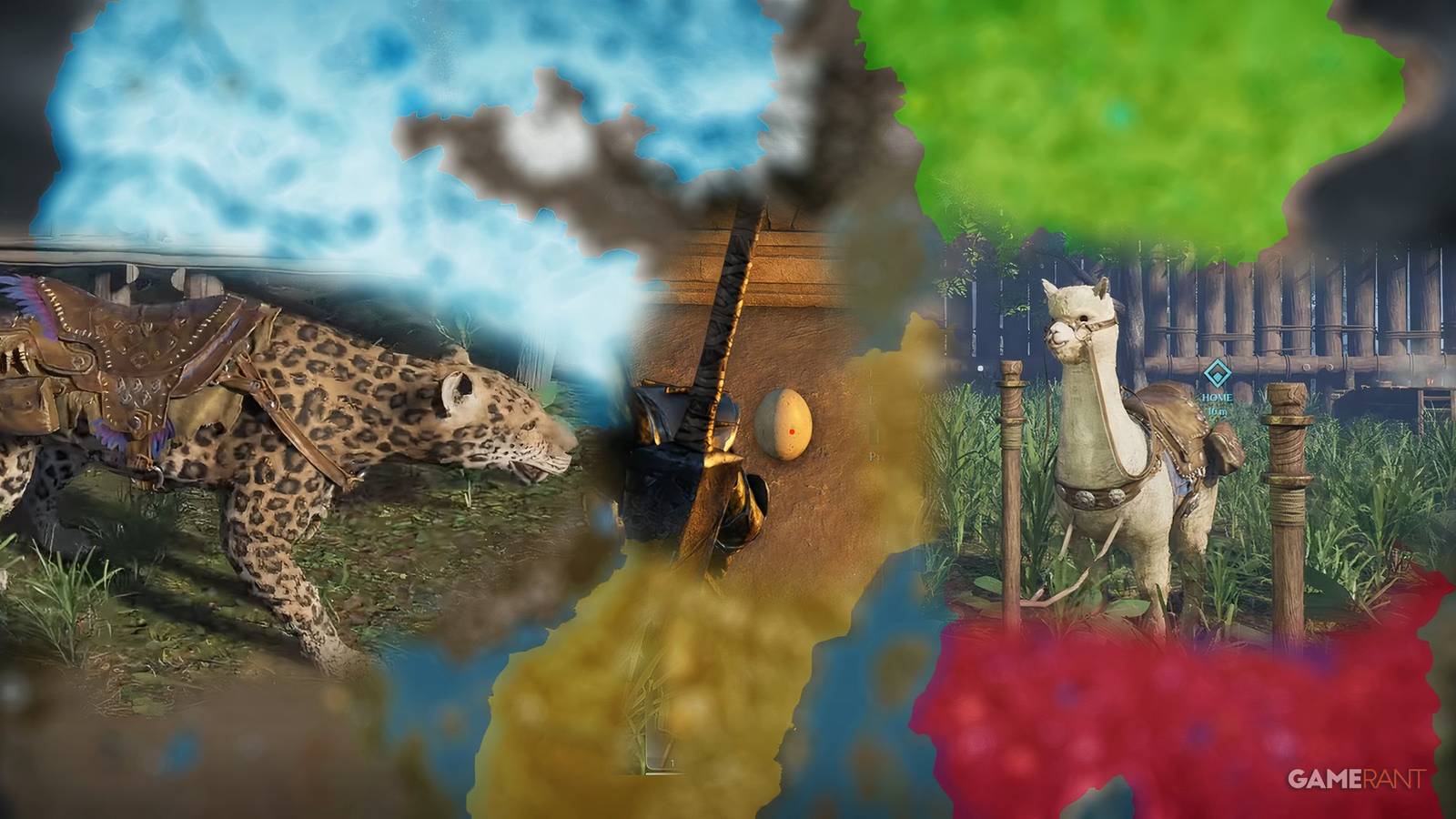 featured image, how to find and tame all mounts in soulmask