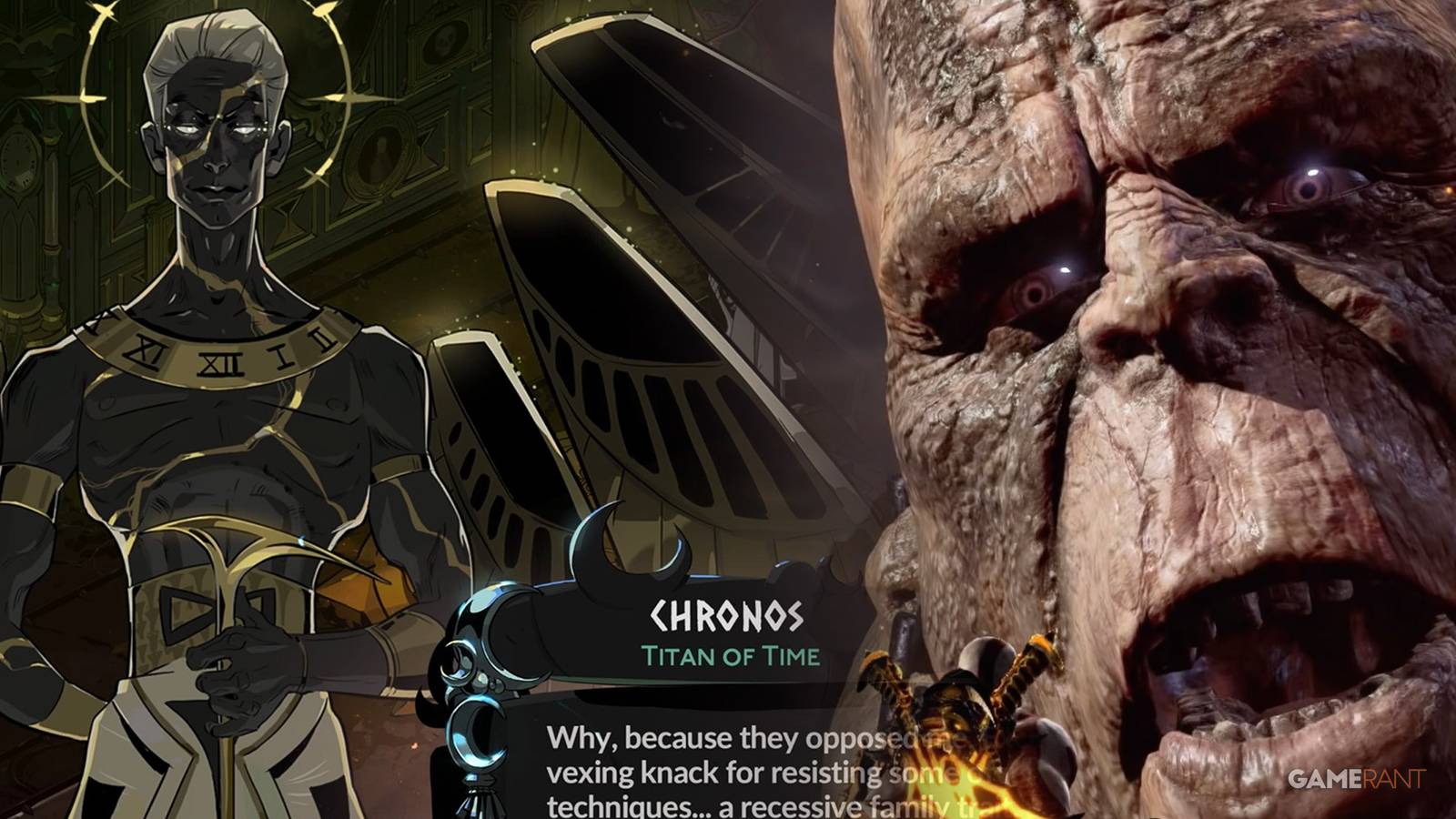 God of War Chronos vs Hades 2 Chronos