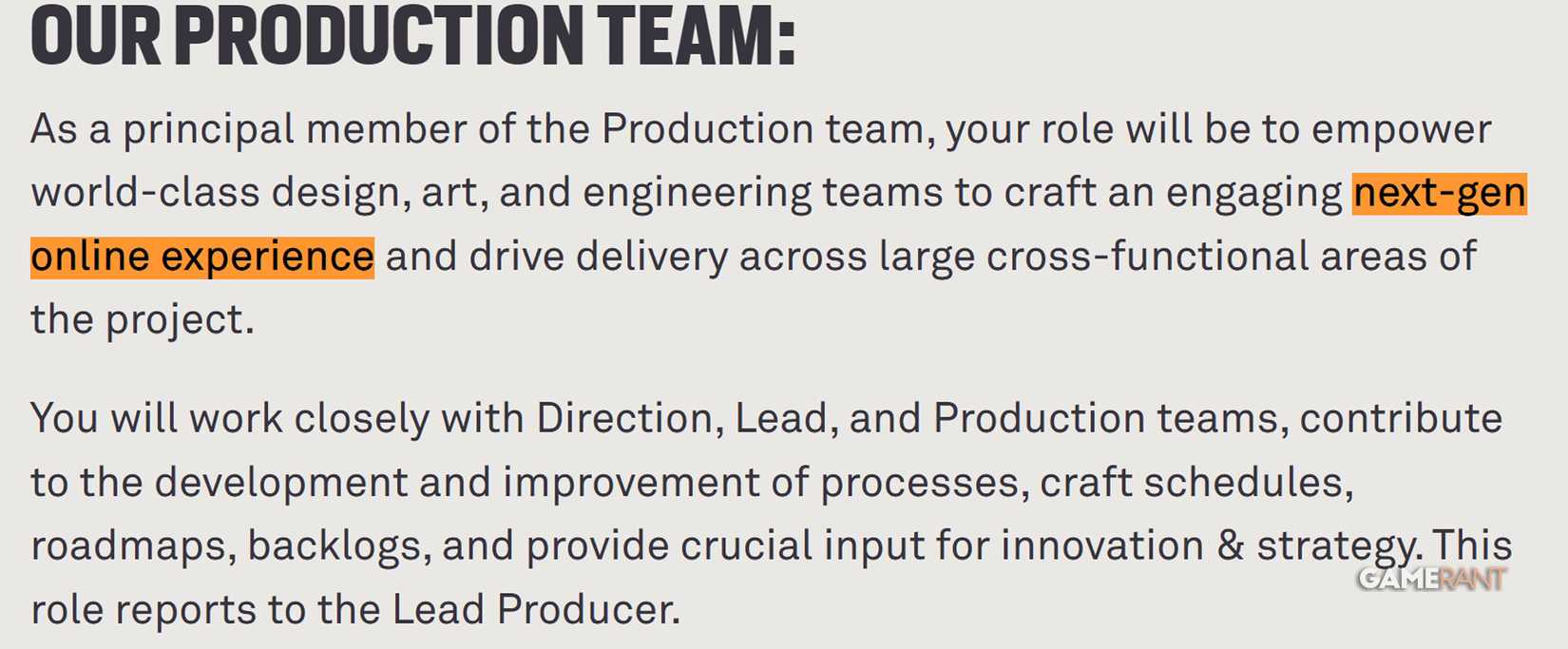 Guerrilla Games Horizon multiplayer spin-off next-gen PS6-only release hint in principal producer job ad